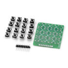 MCU-Erweiterung 4 x 4 Tastaturbaustein der Matrix-16-Key für Arduino