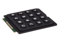 Schwarzer Matrix-Tastaturbaustein Arduino 4x4 mit dem 16 Knopf-Entwurf, 6.8*6.6*1.0cm Größe