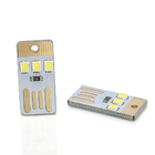USBs tragbare Pixel-Neigung Mini-Keychain 3 LED Nacht-des Licht-Modul-0,2 für das Kampieren