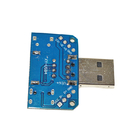 Mehrfacher USB-Adapter Mikro-USB-Brett-Mann zur weiblichen 4P Art Konverter C USB