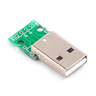 Mann USBs 2,0 zu 2.54mm BAD-PWB-Steckfeld