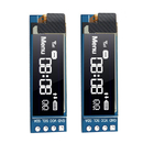 Anzeigen-Modul DC3.3V 5V 0,91 Zoll-I2C SSD1306 OLED
