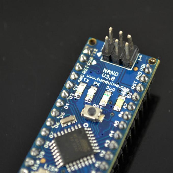 Verschalen Sie für Arduino Nano--V3.0 R3 ATMEGA328P-AU 7/12V 40 MA 16 MHZ 5V