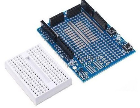 ProtoShield-Prototyp-Schild für Arduino mit Minibrot-Brett