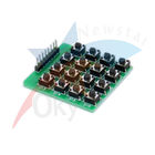 8 PWB 4 x Tastatur Pin 16 4 Punktematrix-Modul für Arduino MCU/AVR/ARM