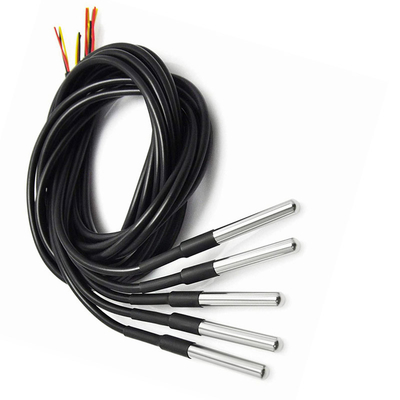 1M wasserdichtes Digital-Edelstahl-Rohr-thermische Sonden-Thermistor-Temperaturüberwachung Wassertemperaturfühler-DS18B20