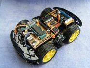 Antriebs-Roboter-zerteilen intelligente Auto-Fahrgestelle L293D 4wd, Fernsteuerungsauto
