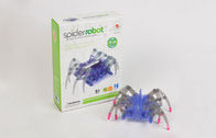 Blaue intelligente pädagogische Spielwaren des Spinnen-Roboter-DIY für Kinder