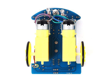 D2 - 1 intelligenter Arduino-Auto-Roboter, Gelb/Roboter-Auto-Ausrüstung Bule Arduino