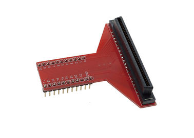 Umweltfreundliche rote T Art Schild-Adapter der elektronischen Bauelement-für Microbit