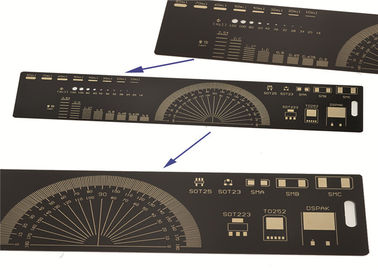 Machthaber-lötendes Messgerät PWBs 20CM für elektronisches Bauelement-Oberflächen-Berg-Schwarz-Farbe