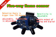 Flammen Sie Sensor, die fünf Möglichkeits-Flammen-Sensor-Modul für Arduino für RC-Auto/-robotik
