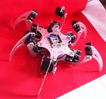 Roboter-silbrige pädagogische 6 Bein-bionische Hexapod Spinne Diy Arduino DOF