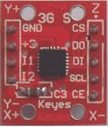 Intelligenter dreiachsiger Beschleunigungsmesser-Sensor DMARD03 I2C/SPI für Arduino