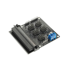 Schwarze Arduino-Schild-Sensor-Pythonschlange, die DIY-Ausbruch-Brett OKY6007-1 programmiert