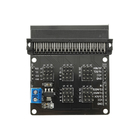 Schwarze Arduino-Schild-Sensor-Pythonschlange, die DIY-Ausbruch-Brett OKY6007-1 programmiert