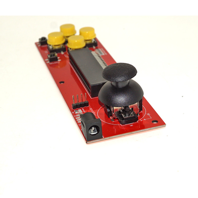 Rotes Arduino-Schild-analoges Steuerknüppel-Modul DC 4,75 - 12v Soem 150 * 47 * 35mm
