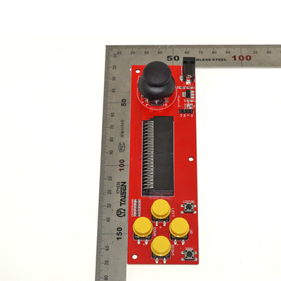 Rotes Arduino-Schild-analoges Steuerknüppel-Modul DC 4,75 - 12v Soem 150 * 47 * 35mm
