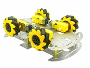 Roboter-Auto-Fahrgestelle der Aluminiumlegierungs-RC mit Mecanum-Rad