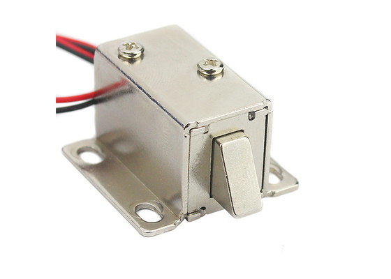 Kleines DCs 12V elektromagnetisches offener Rahmen-Solenoid des Kabinett-Verschluss-4mm für Fenster