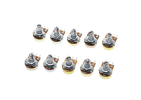 1M 15mm Verjüngungs-Potenziometer Kit Rotary B1K 2K 5K 10K 20K 50K 100K 500K