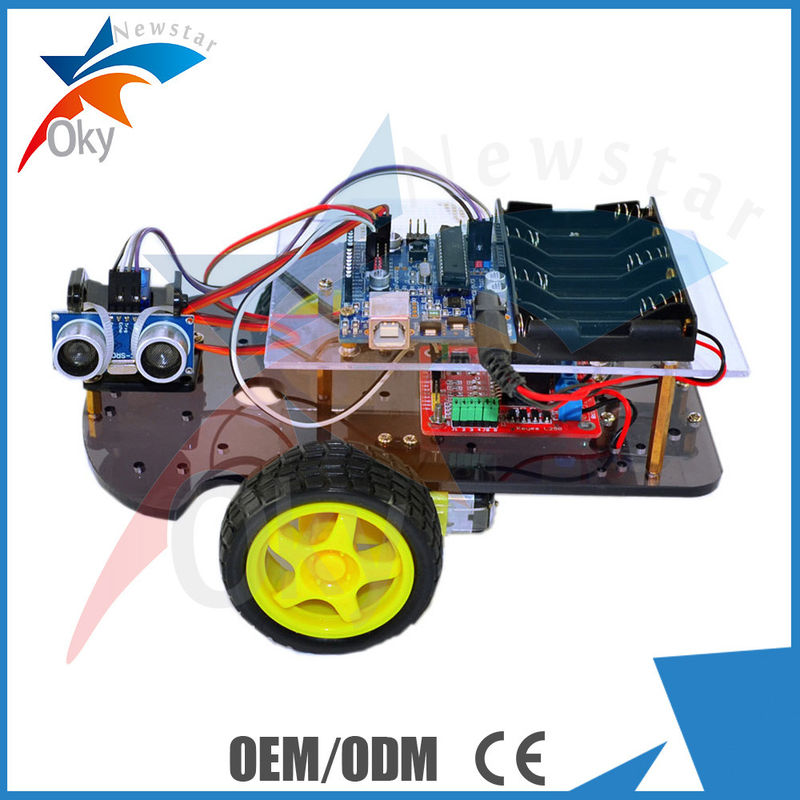 Arduino-Auto-Roboter-Fahrgestelle HC - Spielzeug DIY 2WD intelligente intelligentes mit Ultraschallauto SR04