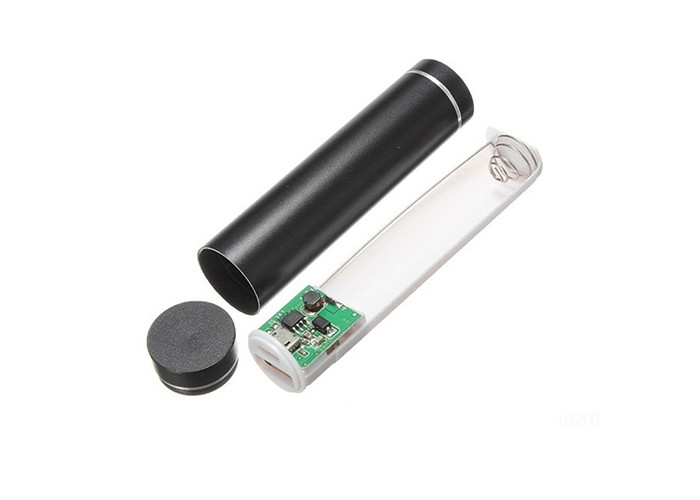 körper-Energie-Bank-Fall 5V USB Aluminiumfür Batterie-Modul Arduino 18650